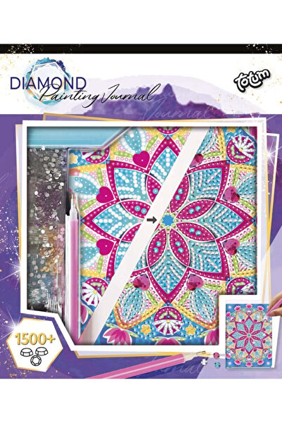 Totum Set DIY Jurnalul meu cu lotus mandala si diamante, Totum