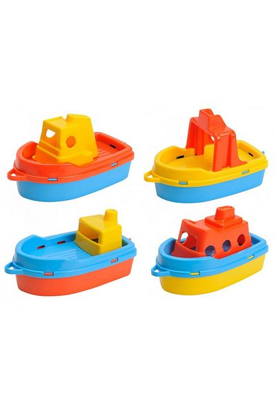 Androni Giocattoli Set of 4 Toy Boats