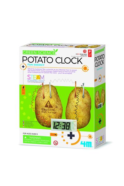 4M Science kit - Potato clock, Green Science - Green Science