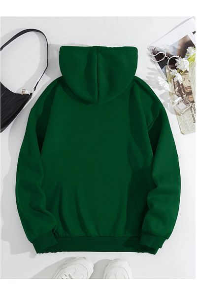 memowear Unisex San French printed πράσινο φούτερ