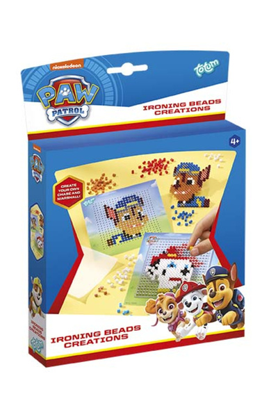 Totum Set DIY creativ picturi termoadezive cu mărgele, Patrula Cățelușilor