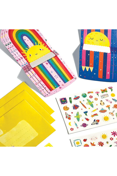 Ooly Note and Sticker Card Set - Rainbows, Tiny Tadas!