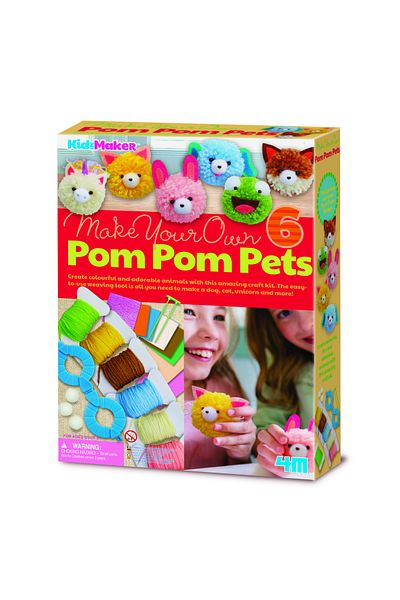 4M Creative DIY set - Pom pom animals