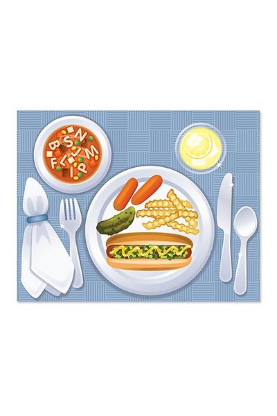 Melissa & Doug Αυτοκόλλητα φαγητού Melissa and Doug