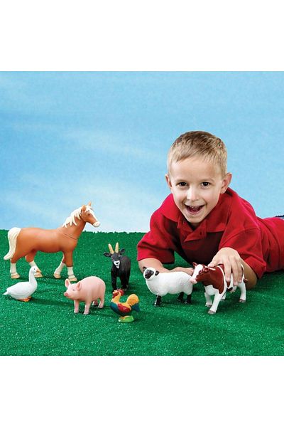 Learning Resources Animalele de la ferma - Set figurine mari +2 ani