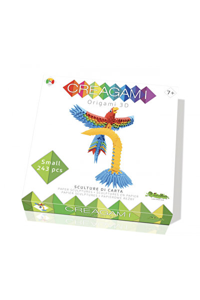 CreativaMente Creagami papoušek origami 3D