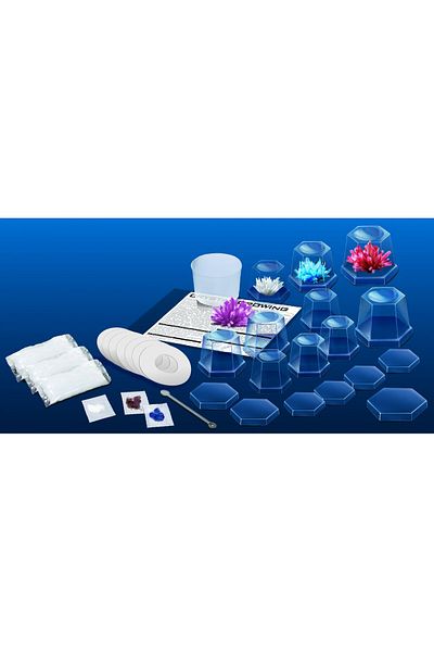 4M Complete set of experiments for growing crystals
