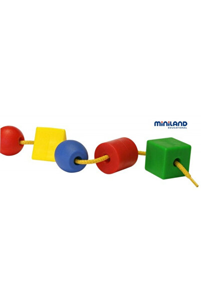 Miniland Forme geometrice de insirat 2.5 cm