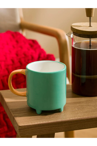 LC Waikiki Mixed Printed Christmas Themed Ceramic Mug 490 ml