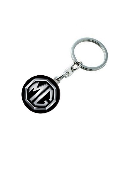 GARDENAUTO Drop Printed Metal Automobile Keychain with Mg Logo