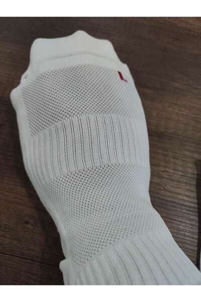 erceys Мъжки спортни чорапи от премиум серия - 2 чифта, щампа против приплъзване, бели