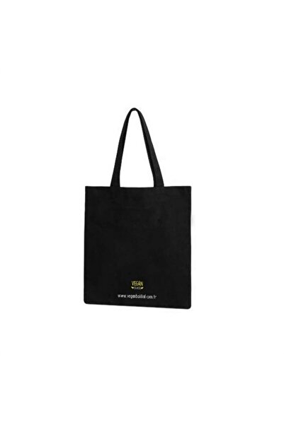 Vegan Bakkal Black Cloth Bag - Sweet Harmony
