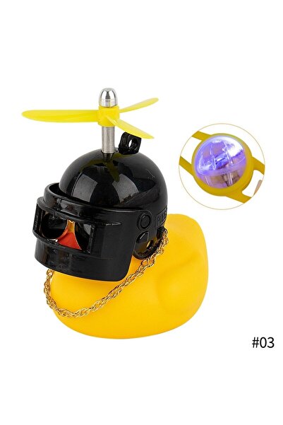 BTL OTOMOTİV Kasklı Ördek Araç Göğüs Torpido Süsü Pubg