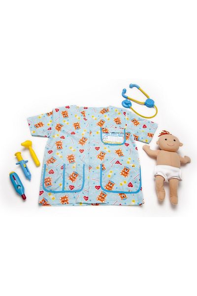 Melissa & Doug Costum de carnaval Asistenta medicala pediatrie