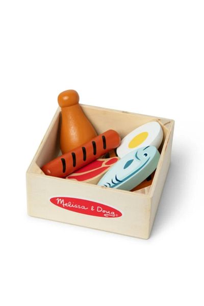 Melissa & Doug Set de joaca din lemn pentru jocuri de rol Proteine