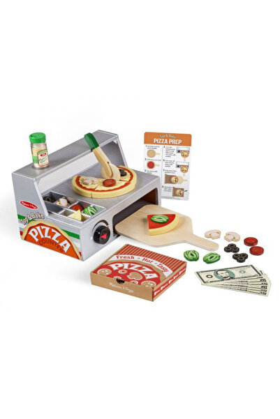 Melissa & Doug Dřevěná pec na pizzu - Melissa a Doug
