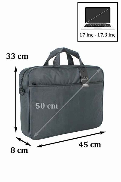 Case Club Geantă de mână și umăr impermeabilă de dimensiuni mari de 17,3 inchi - cu curea de umăr, model 2129