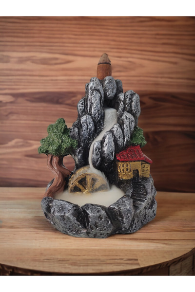 Ard.Art Dağ değirmen geri akış şelale tütsülük biblo