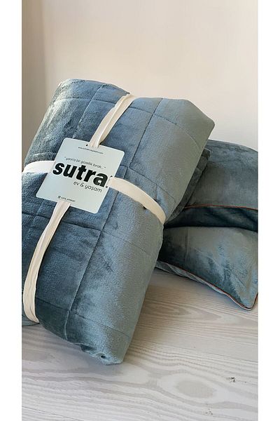 sutra لحاف مزدوج الجوانب - طقم مفارش سرير