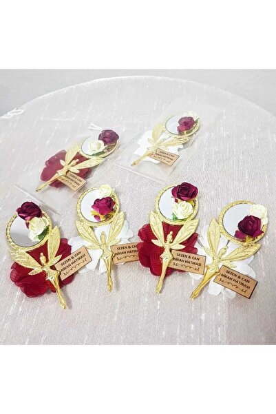 ASPİRİZM 20 Adet Gold Melek Ayna Magnet DÜĞÜN-NİŞAN-SÖZ-KINA-BEBEK HEDİYELİĞİ...