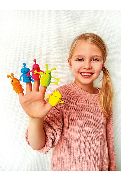 Beleduc Set 27 figurine pentru deget Prietenii veseli
