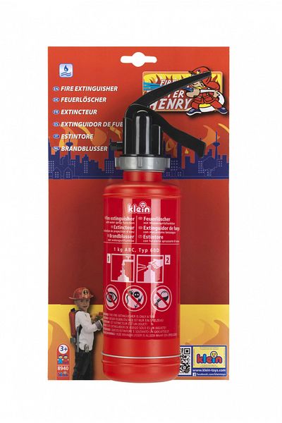 Klein Extinctor cu apa pentru copii - Cum actionam in caz de urgenta