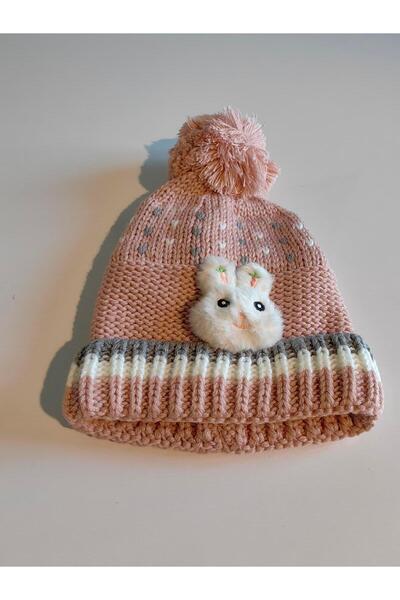 Kitti Kid Girl - Set of 2 Neck Collar and Beanie 4-8 Years 24175-01-189