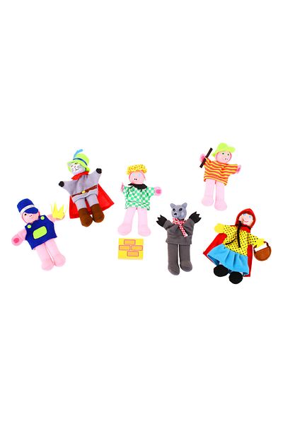 BigJigs Sada loutek Thimble - Příběhy z dětství