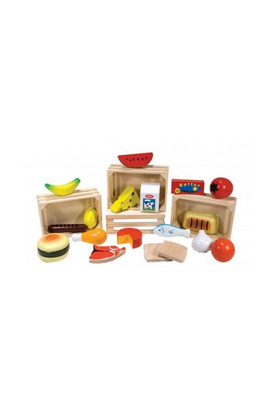 Melissa & Doug Set invatare mancarea pe grupe de alimente