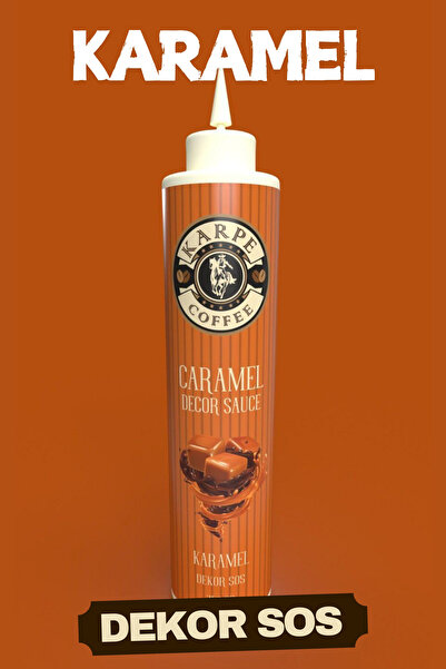 KARPE COFFEE KARAMEL Dekor Sos 750gr (CARAMEL TOPPING SAUCE)