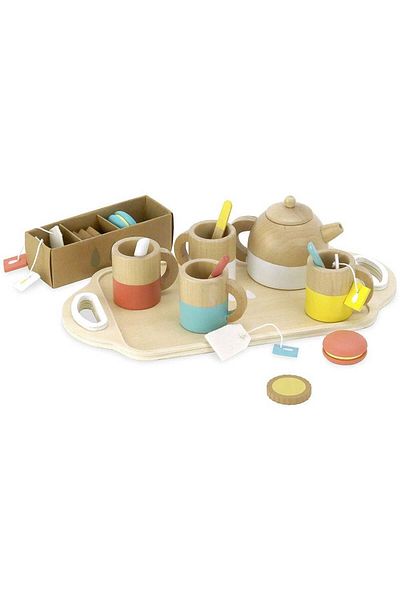 Vilac Set de Ceai cu 31 piese din lemn
