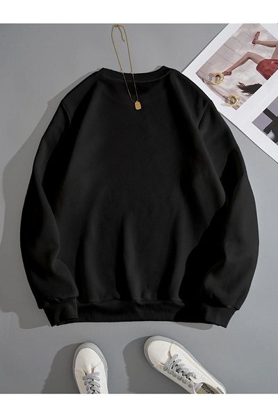 Pink Sky Φούτερ με στάμπα της Καλιφόρνιας Unisex Crew Neck