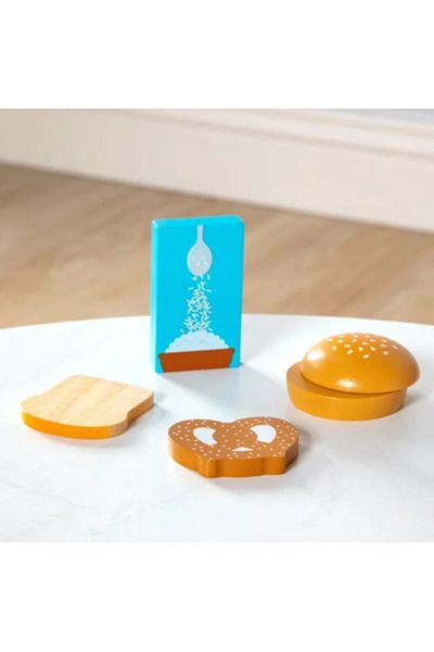 Melissa & Doug Set de joaca din lemn pentru jocuri de rol Panificatie