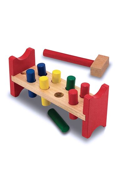 Melissa & Doug Banc de lucru cu ciocanel
