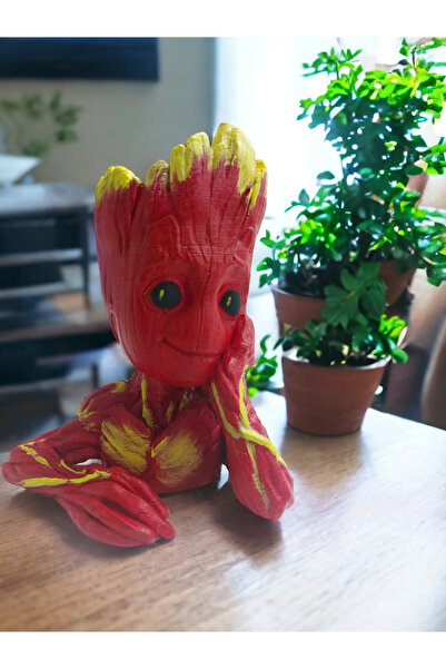 Ard.Art Galatasaylı Groot Saksı Kalemlik Figür biblo