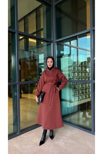 HB MODA COLLECTİON ΦΟΡΕΜΑ ΜΕ ΚΑΠΟΥΤΟ