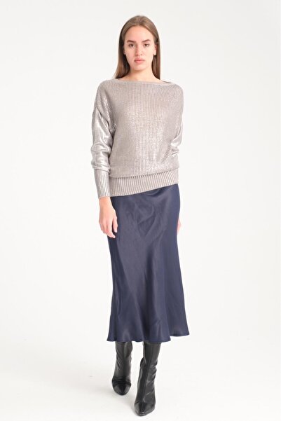 sumoda Pulover din tricotaje strălucitoare imprimate de Anul Nou - Uzunkol De...