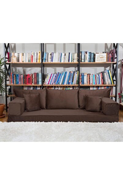 puffiber Şark Köşesi,Yer Minderi,Oturma Grubu,Balkan Oturma Grubu Kadife Kumaş