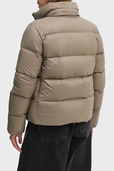 Calvin Klein Regular Fit Water Repellent Detachable Hood Short Puffer Coat
