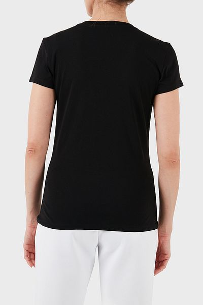 Armani Exchange 100% bumbac, cu croiala normală, cu decolteu în V, tricou 8NYT81 YJG3Z 52AK