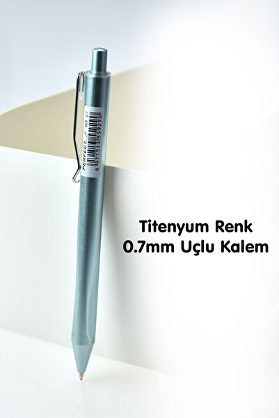 Kids Like Prfct 929 Metalik Titenyum 0.7 Uçlu versatil kalem