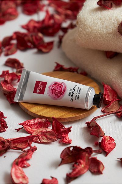 Thera Style Isparta Rose Hand Cream |   Pink Rose Hand Cream 30 ml |   Intensive Moisturizer for Dry Skin