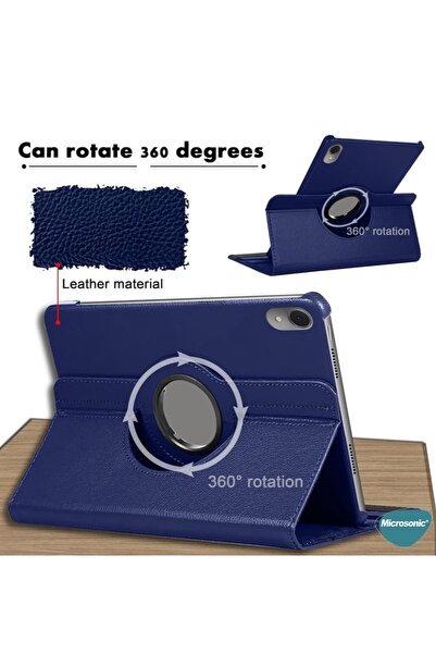 CoverCenter Huawei Matepad 11.5 / Air 11.5 - 360 Rotating Pu Leather Case and Pen Set