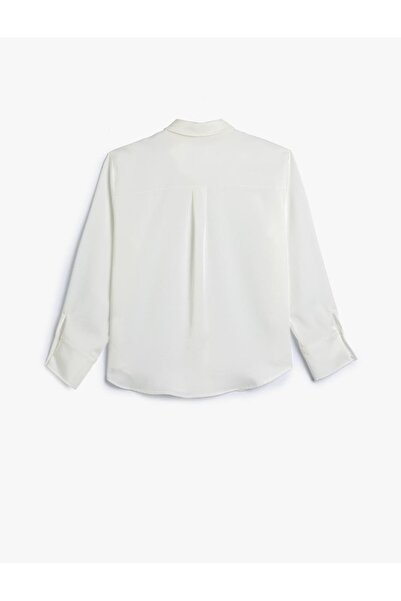 Koton Women's Long Sleeve Classic Shirt