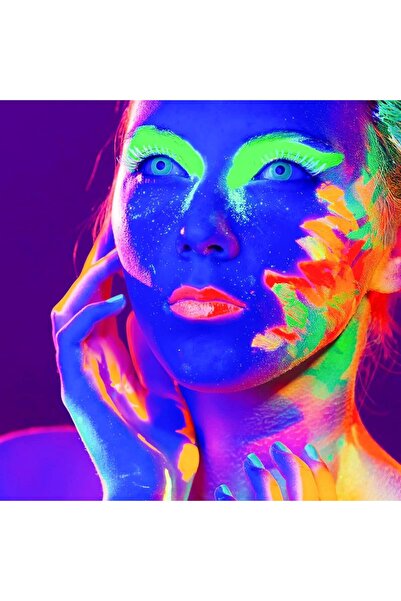 Genel Markalar VIP GLOW IN THE DARK UNDER UV LİGHT 6 ADET GLOW NEON FOSFOR BO...