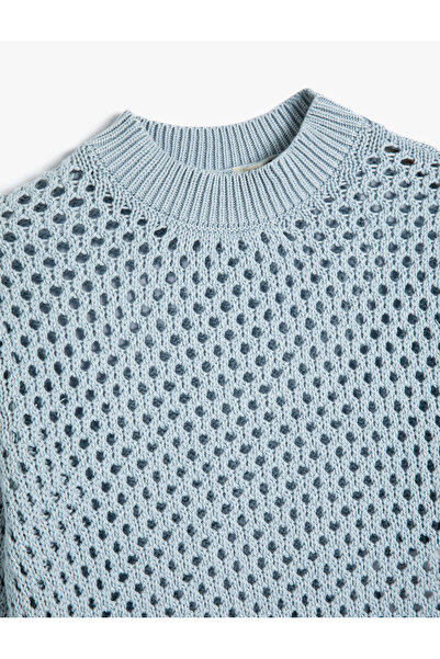 Koton Pulover ajurat Tricoturi Gât rotund