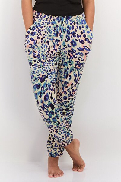 BB Dakota by Steve Madden بنطلون بيجاما نسائي مطبوع بالكامل، متعدد الألوان، س...