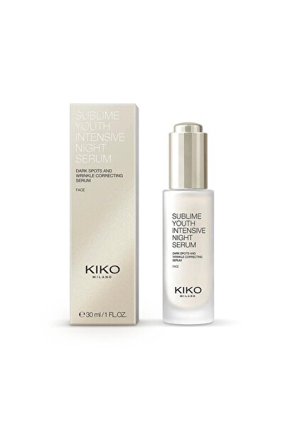 Kiko Sublıme youth ıntensıve nıght serum - Lekeler ve kırışıklıklar için onar...