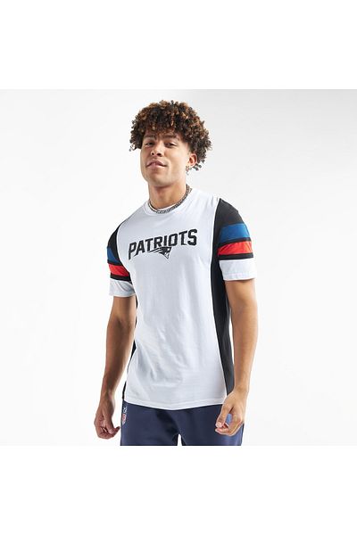 FAV New England Patriots Print NFL League Colourblock T-shirt