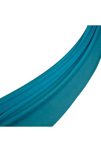 ipekevi Turquoise Plain Cotton Shawl